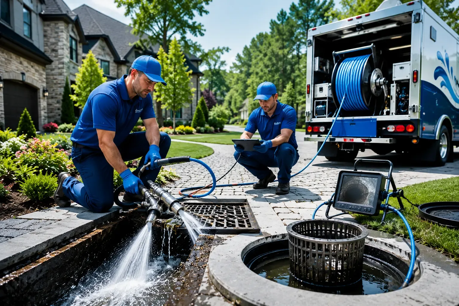 Local outdoor drain cleaning professionals in Geneseo, IL
