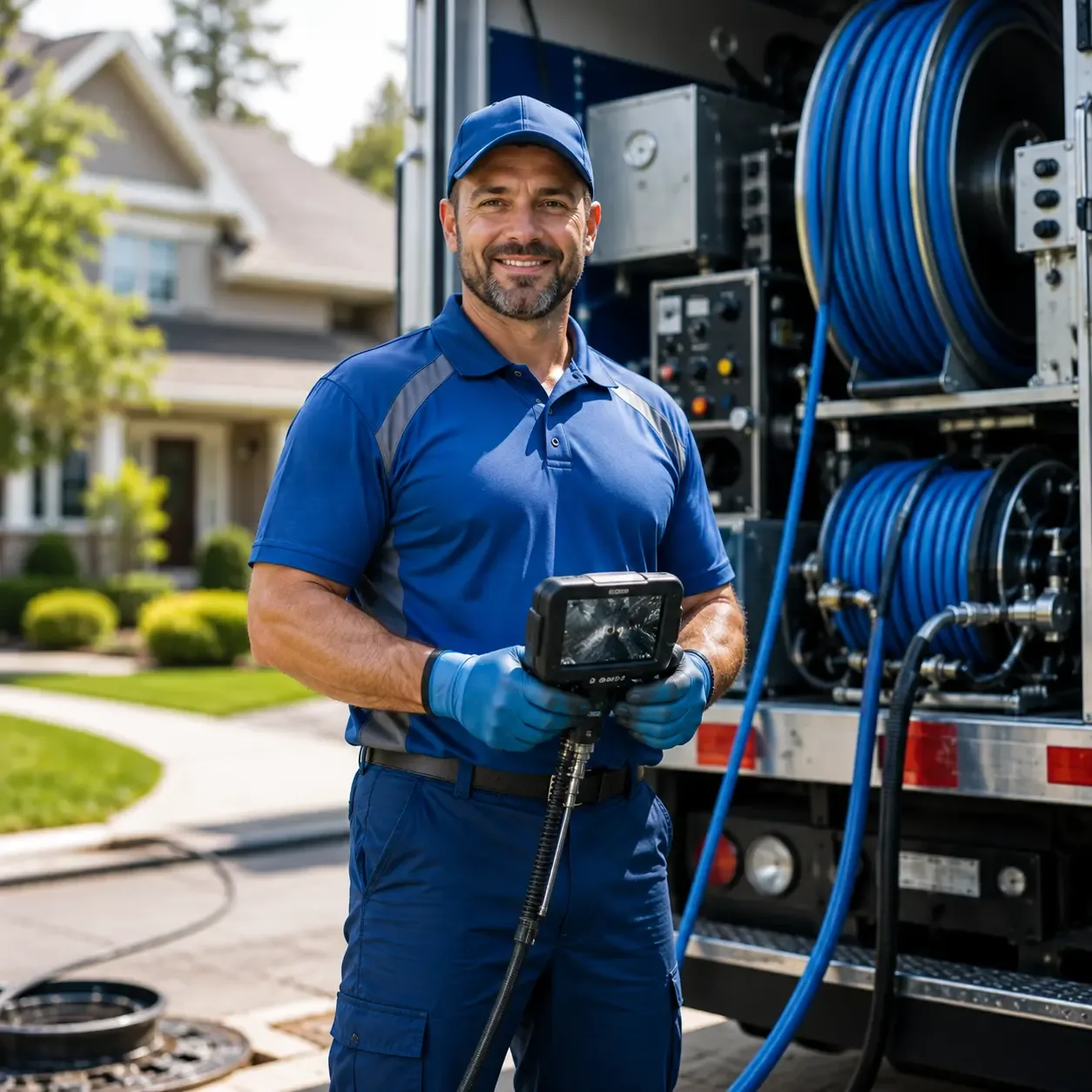 Local outdoor drain cleaning specialists in Geneseo, IL